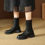 Handcrafted Genuine Leather Women's Shoes: Luxurious Elegance & Superior Craftsmanship(EyunshangxtM855-1)