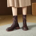 Handcrafted Genuine Leather Women's Shoes: Luxurious Elegance & Superior Craftsmanship(EyunshangxtM855-1)