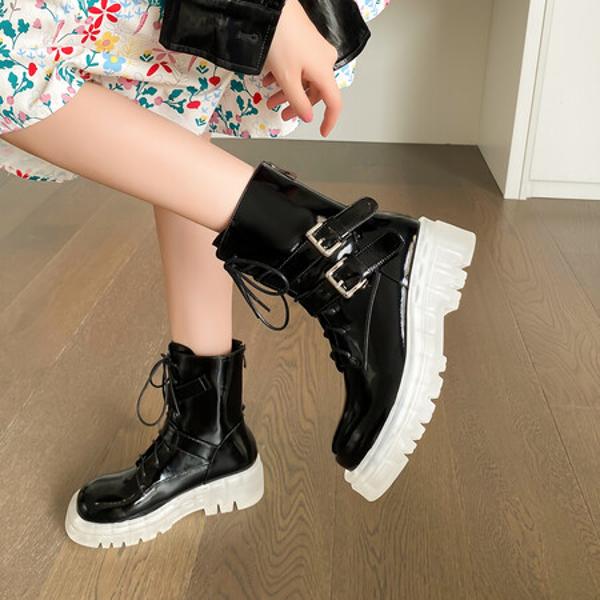 Elegant Handcrafted Leather Women's Shoes of Luxury Quality(Eyunshangxy2032)