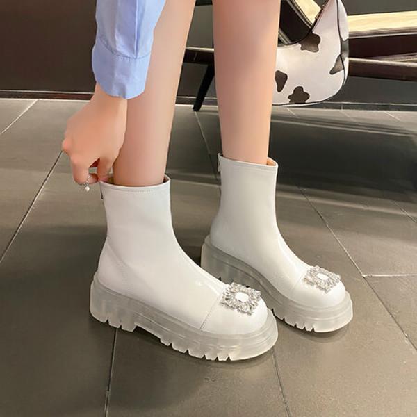 Handcrafted Luxury Genuine Leather Women's Shoes - Elegant Craftsmanship(Eyunshangxy2030)