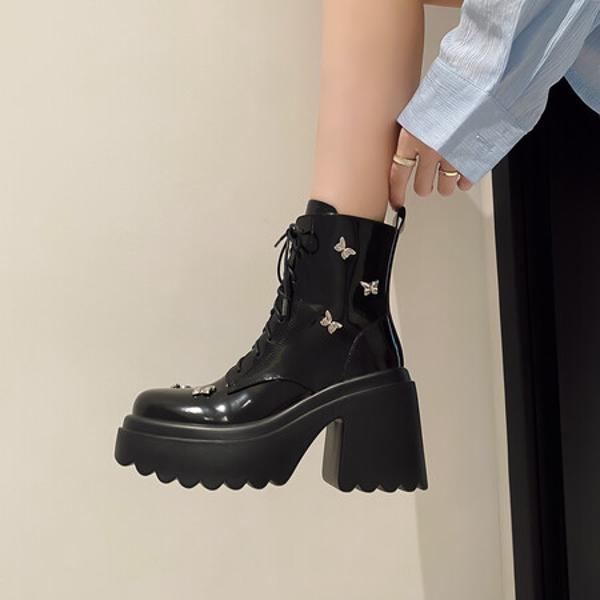 Handcrafted Genuine Leather Women’s Shoes - Elegant Luxury Craftsmanship(EyunshangxzmC2958)