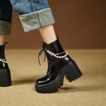 Luxury Handcrafted Leather Women's Shoes - Elegance Redefined(EyunshangxysC2966)