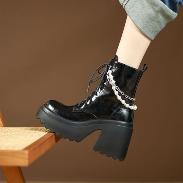 Luxury Handcrafted Leather Women's Shoes - Elegance Redefined(EyunshangxysC2966)