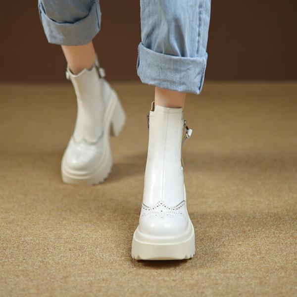 Luxurious Handmade Leather Women’s Shoes: Artistry & Elegance(EyunshangxysC2968)