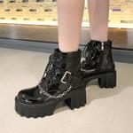 Elegant Handmade Leather Women's Shoes: Luxurious Craftsmanship(Eyunshangxys2037-4)