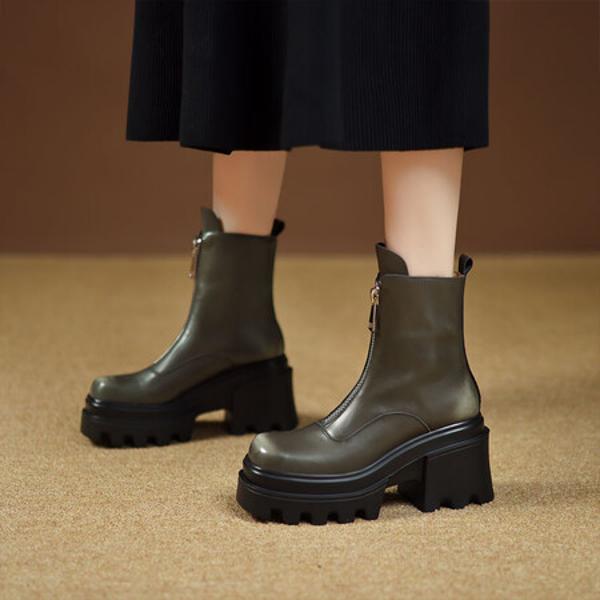 Elegant Handcrafted Genuine Leather Women’s Shoes of Luxury Quality(EyunshangxysZ2628)