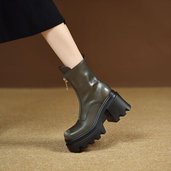 Elegant Handcrafted Genuine Leather Women’s Shoes of Luxury Quality(EyunshangxysZ2628)