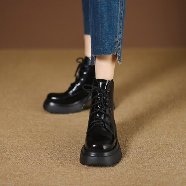 Handcrafted Luxury Leather Women's Shoes: Elegant Craftsmanship & Quality(EyunshangxysZ2630-1)