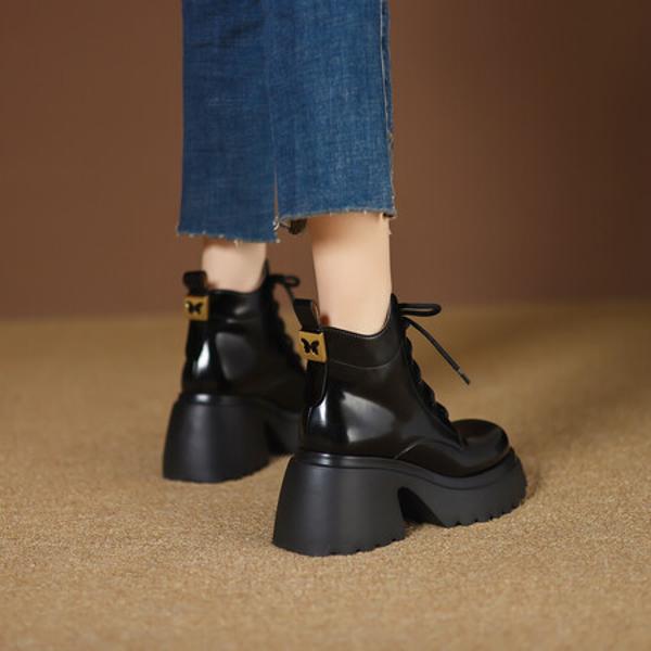 Handcrafted Luxury Leather Women's Shoes: Elegant Craftsmanship & Quality(EyunshangxysZ2630-1)