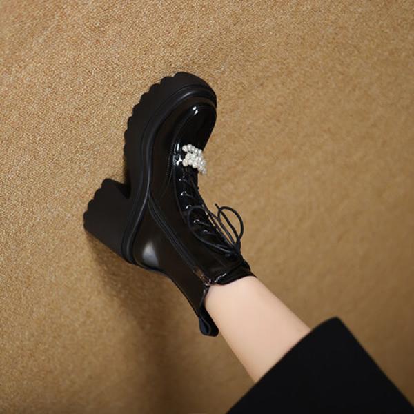 Handcrafted Luxury Leather Women's Shoes - Exquisite Quality & Elegant Design(EyunshangxysC2973-4)