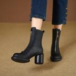 Handcrafted Luxury Leather Women's Shoes: Elegant Quality(EyunshangxysC2981)