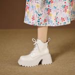 Elegant Handcrafted Leather Women’s Shoes of Luxury Quality(EyunshangxZA2630-1)