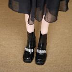 Exquisite Handcrafted Leather Women's Shoes: Luxurious Elegance Unmatched(EyunshangxCA2987)