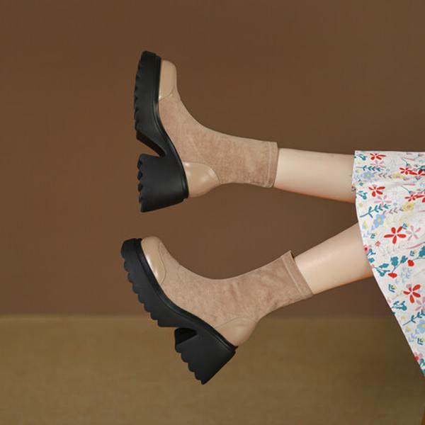 Handcrafted Luxury Genuine Leather Women's Shoes for Ultimate Elegance(EyunshangxZA2631)