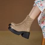 Handcrafted Luxury Genuine Leather Women's Shoes for Ultimate Elegance(EyunshangxZA2631)