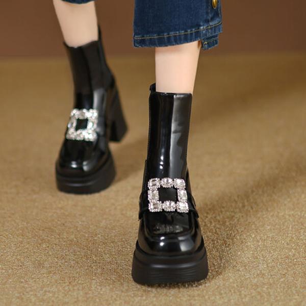 Elegant Handcrafted Leather Women's Shoes - Luxury Quality(EyunshangxCA2979)