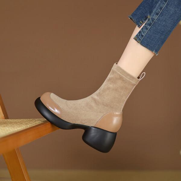 Handcrafted Premium Leather Women's Shoes - Elegant Luxury Quality(EyunshangxZA2632)