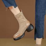 Handcrafted Premium Leather Women's Shoes - Elegant Luxury Quality(EyunshangxZA2632)