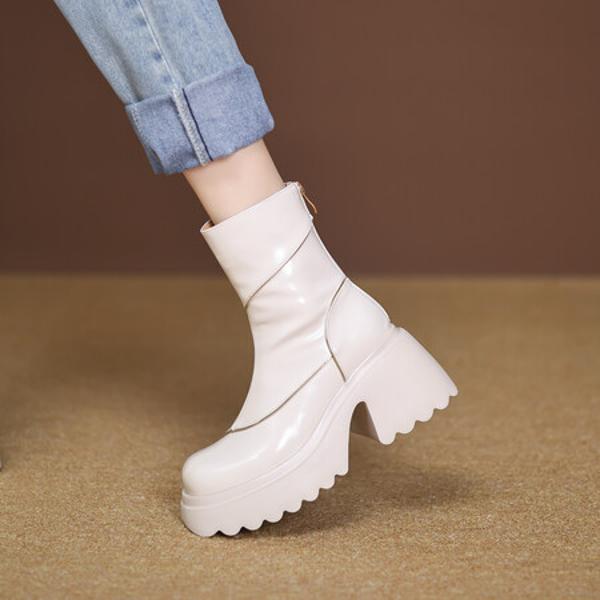 Handcrafted Luxurious Genuine Leather Women's Shoes - Exquisite Quality(EyunshangxZA2638)