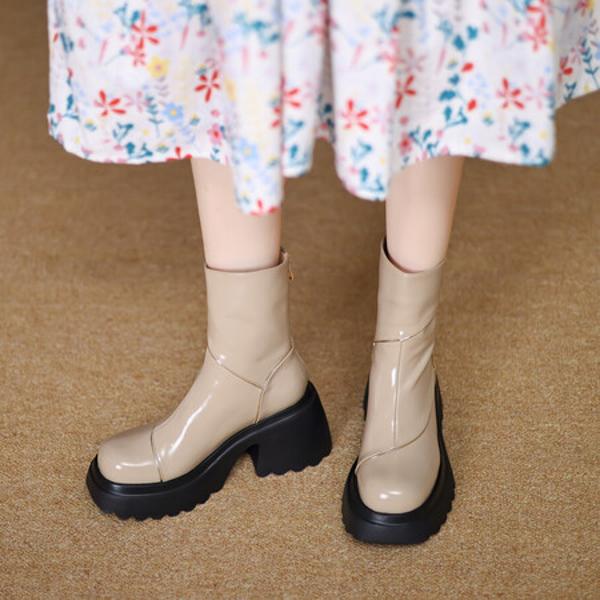 Handcrafted Luxurious Genuine Leather Women's Shoes - Exquisite Quality(EyunshangxZA2638)