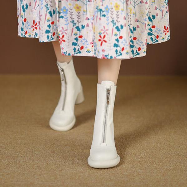 Exquisite Handcrafted Leather Shoes for Elegant Women(EyunshangxCA2981)