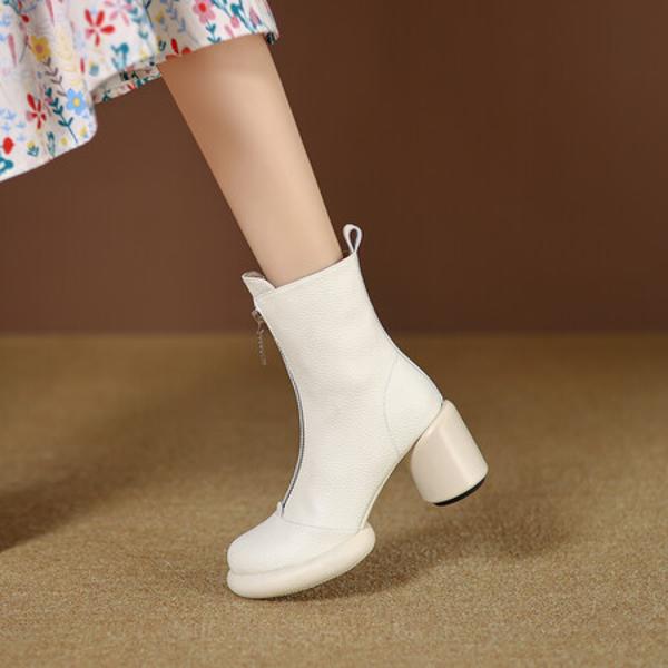 Exquisite Handcrafted Leather Shoes for Elegant Women(EyunshangxCA2981)