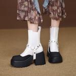 Handcrafted Luxury Leather Women's Shoes: Exquisite Craftsmanship(EyunshangxCA2991-1)