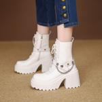 Handcrafted Leather Women’s Shoes: Elegant Artistry & Luxury Quality(EyunshangxCA2988-1)