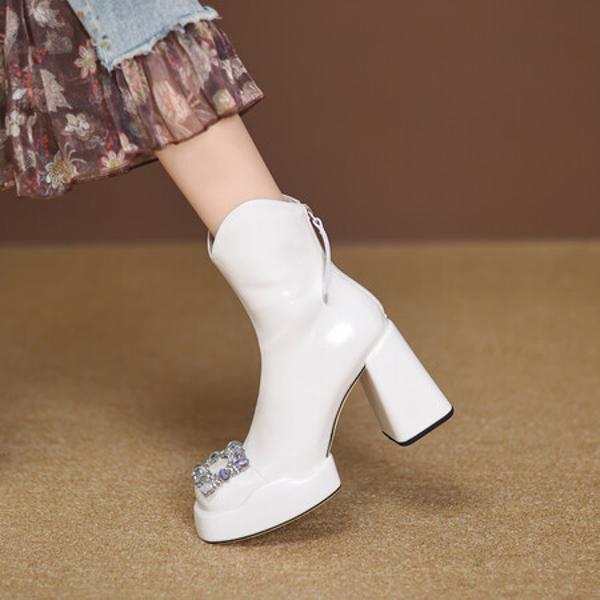 Exquisite Handcrafted Leather Women's Shoes: Luxury Elegance Redefined(EyunshangxCA2993)