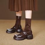 Handcrafted Luxury Leather Women’s Shoes(EyunshangxCA2301)