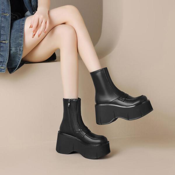 Elevate Your Style with Luxurious Handcrafted Genuine Leather Women’s Shoes(EyunshangxMA3118)