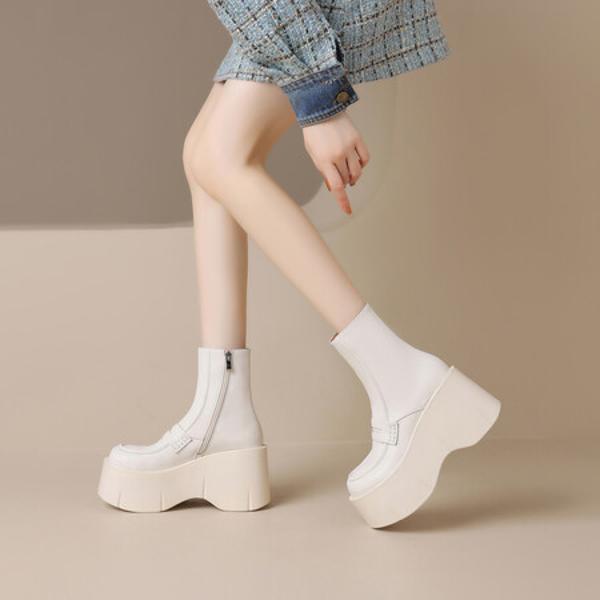 Elevate Your Style with Luxurious Handcrafted Genuine Leather Women’s Shoes(EyunshangxMA3118)