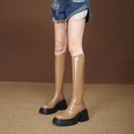 Handcrafted Luxury Leather Women’s Shoes – Elegant Craftsmanship(EyunshangxZL2642-2)