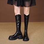 Handcrafted Luxury Leather Women’s Shoes – Elegant Craftsmanship(EyunshangxZL2642-2)