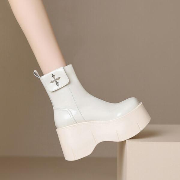 Handcrafted Luxury Leather Women's Shoes – Elegance Redefined(EyunshangxMA3119)