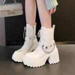 Handcrafted Leather Women's Shoes: Luxurious Elegance(EyunshangxZC2988)