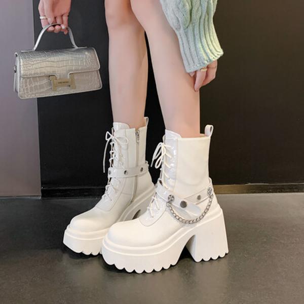 Handcrafted Leather Women's Shoes: Luxurious Elegance(EyunshangxZC2988)