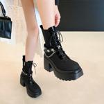 Handcrafted Leather Women's Shoes: Luxurious Elegance(EyunshangxZC2988)