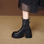 Handcrafted Luxury Leather Women's Shoes: Elegance in Every Stitch(EyunshangxZC2996)