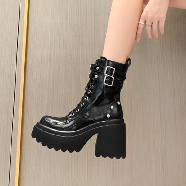 Crafted Elegance: Luxurious Handcrafted Genuine Leather Women's Shoes(EyunshangxZC2989)