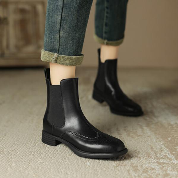 Handcrafted Luxury Leather Women's Shoes with Elegant Craftsmanship(EyunshangxZC2316)