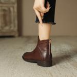 Handcrafted Luxury Leather Shoes for Elegant Women(EyunshangxZC2317)