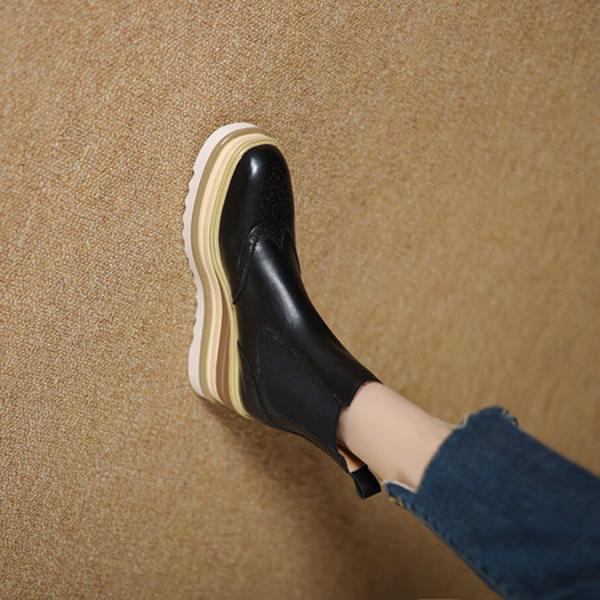 Elegance Redefined: Handcrafted Genuine Leather Women’s Shoes with Luxurious Craftsmanship(EyunshangxYSZ2629)