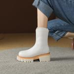 Luxurious Handcrafted Genuine Leather Women's Shoes Elegantly Made(EyunshangxYS6118-1)