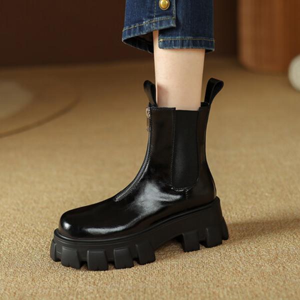 Handcrafted Luxury Leather Women's Shoes - Elegance in Every Step(EyunshangxYSM9057-1)