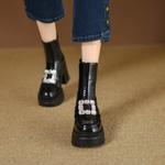 Handcrafted Genuine Leather Women's Shoes: Elegant, Luxurious Quality and Craftsmanship(EyunshangxYSC2979)