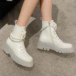 Handcrafted Genuine Leather Women's Shoes: Elegant Luxury Quality(EyunshangxYS6255)