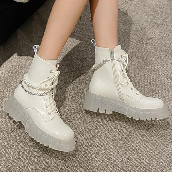 Handcrafted Genuine Leather Women's Shoes: Elegant Luxury Quality(EyunshangxYS6255)