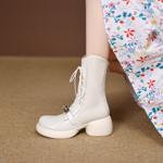 Handcrafted Genuine Leather Women's Shoes: Elegance in Every Stitch(EyunshangxYSZ2639-2)