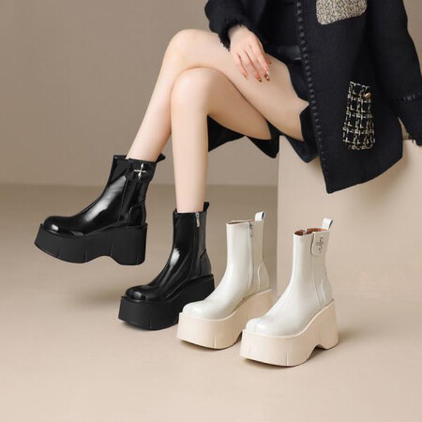 Handcrafted Luxury Leather Women’s Shoes, Exquisite Quality(EyunshangxYSM3119)